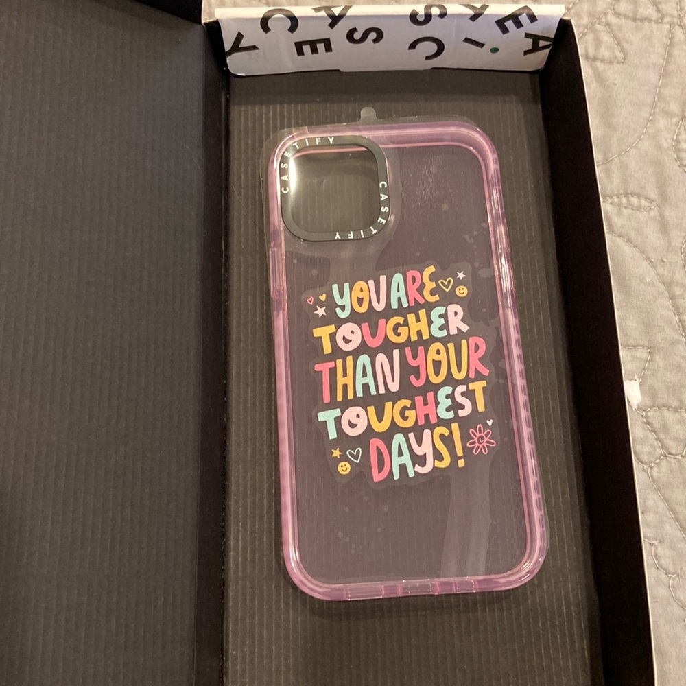 Brand new/never used iPhone12pro Casetify phone case.